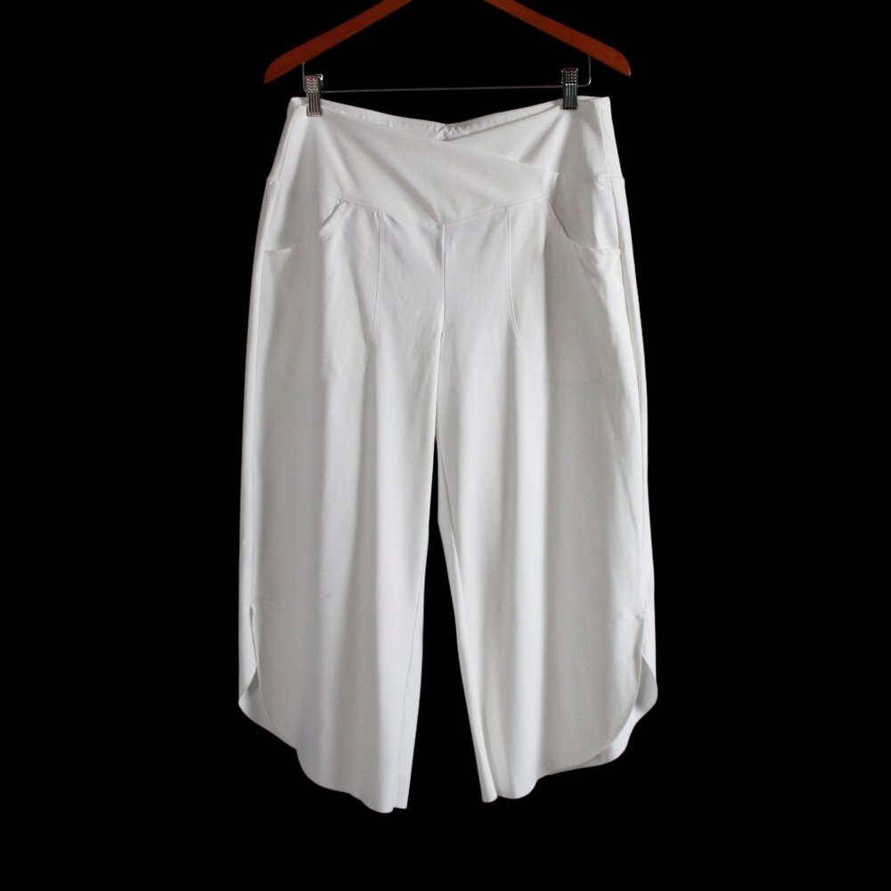 G4Free High Waist Wide Leg Yoga Capris